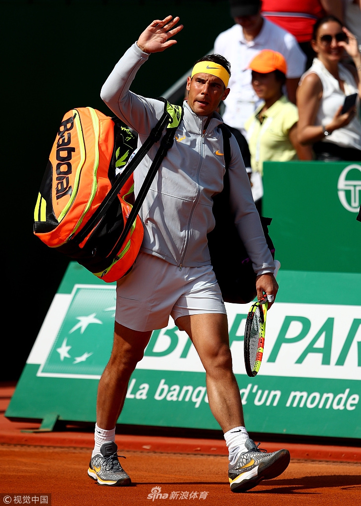 美网力克蒙特卡洛大师赛，纳达尔刷新纪录